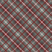 Gnomes Home Tree Farm  | Diagonal Plaid
