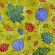 Leaf Dance | Green Tossed Leaves