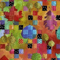 Leaf Dance | Tree & Leaf Patchwork