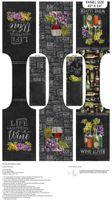 Life Happens, Wine Helps | Wine Totes