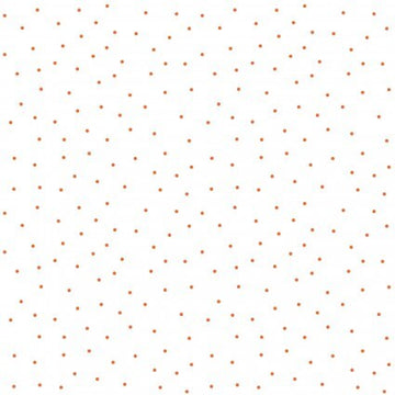 White/Orange Tiny Dots