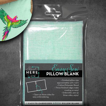 OESD Pillow Blank | Aqua