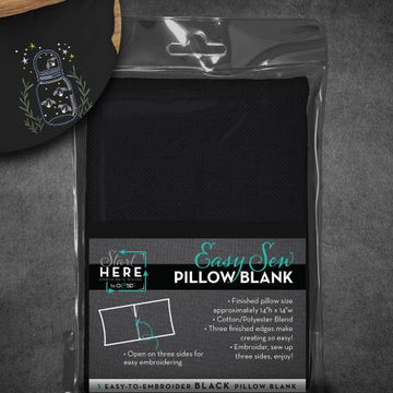 OESD Pillow Blank | Black