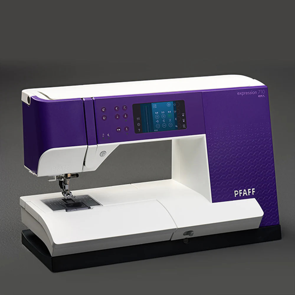 PFAFF® expression™ 710 Purple Sewing Machine