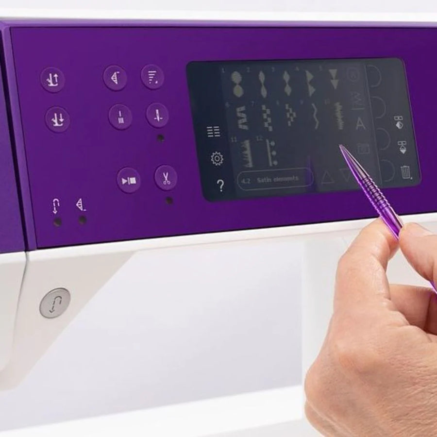 PFAFF® expression™ 710 Purple Sewing Machine