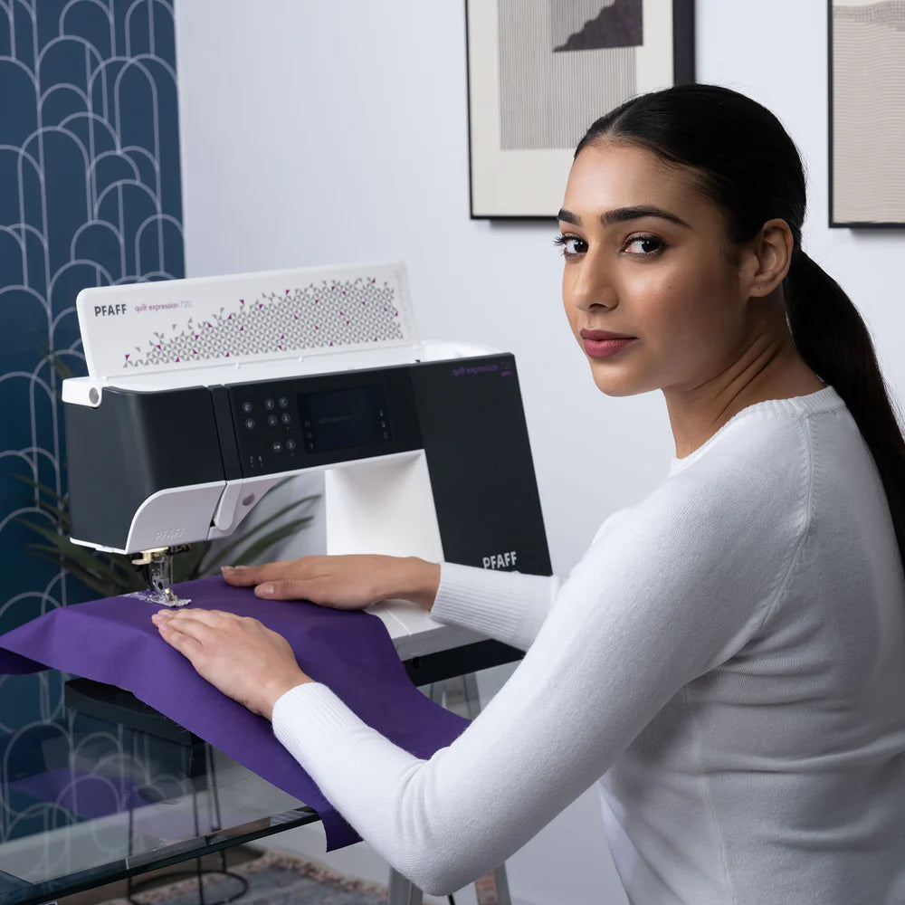 PFAFF® expression 720 Purple Sewing Machine