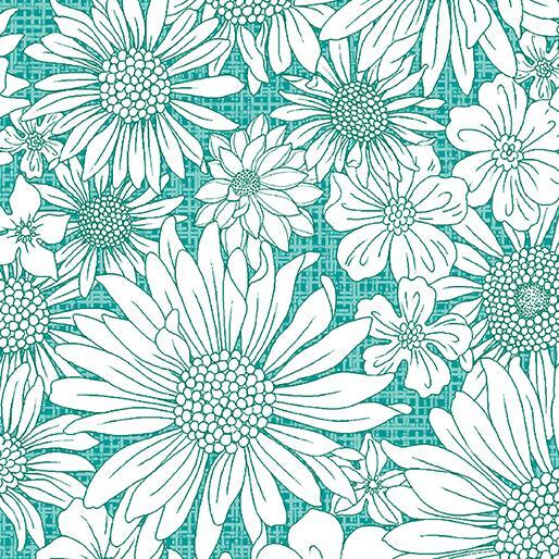 Porch Swing | Turquoise Upsy Daisy