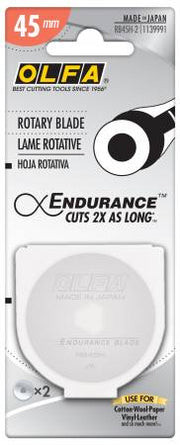 Olfa Endurance Rotary Blade 2pk