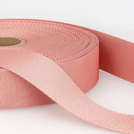 35mm Polyester Webbing in Pink