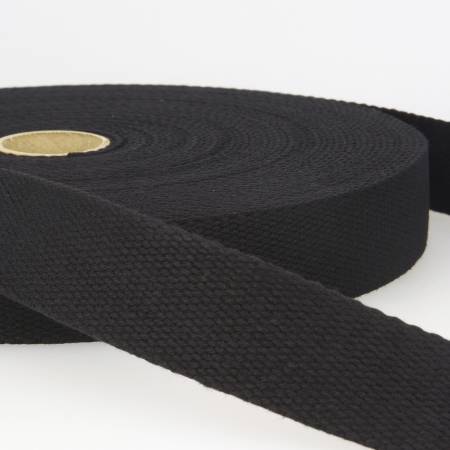 Cotton Webbing | Black