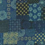 Sevenberry: Nara Homespun | Patchwork - Navy