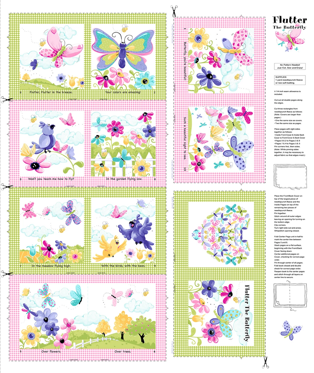 Flutter the Butterfly | Storybook Panel