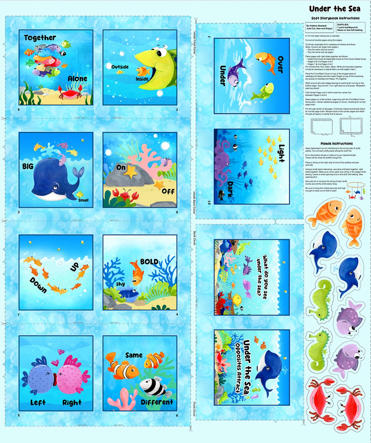 Under The Sea | Storybook Panel
