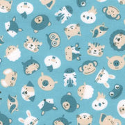 Cozy Cotton | Animals - Rain