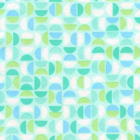 Cozy Cotton | Geometric - Sea Glass