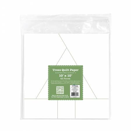 Tree Quilt Paper | 10" sq - 42pc