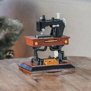 Vintage Sewing Machine Building Block Set