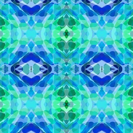 Vibrant Life | Blue Kaleidoscope