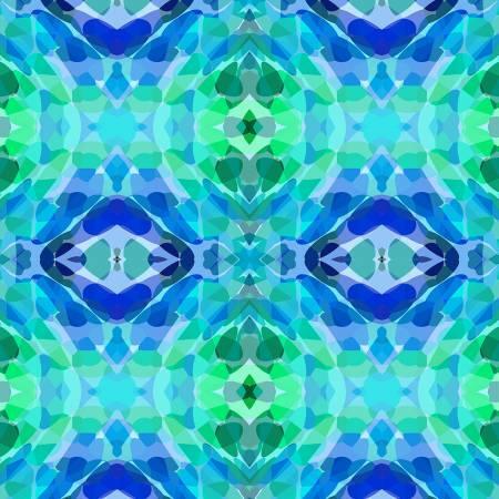 Vibrant Life | Blue Kaleidoscope