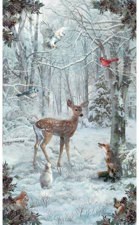 Winter Tales | Deer Panel