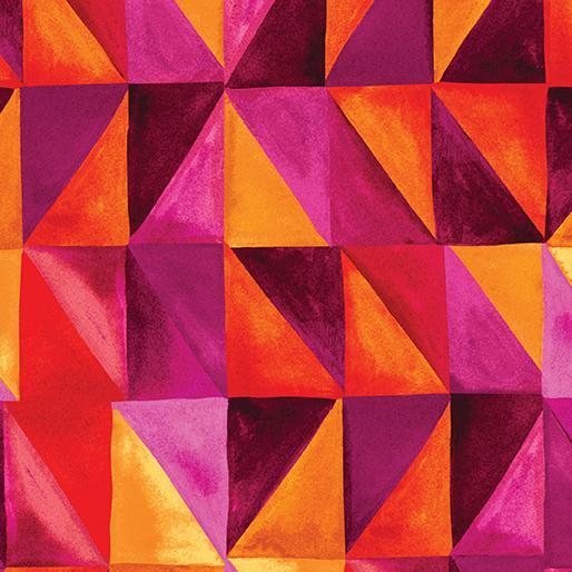 Watercolor Geometry | Pink Geo Rectangles