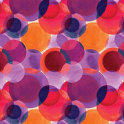 Watercolor Geometry | Warm Circles