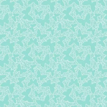 Winged Whisper | Teal Butterfly Tonal