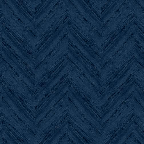 Herringbone Wood | Blue