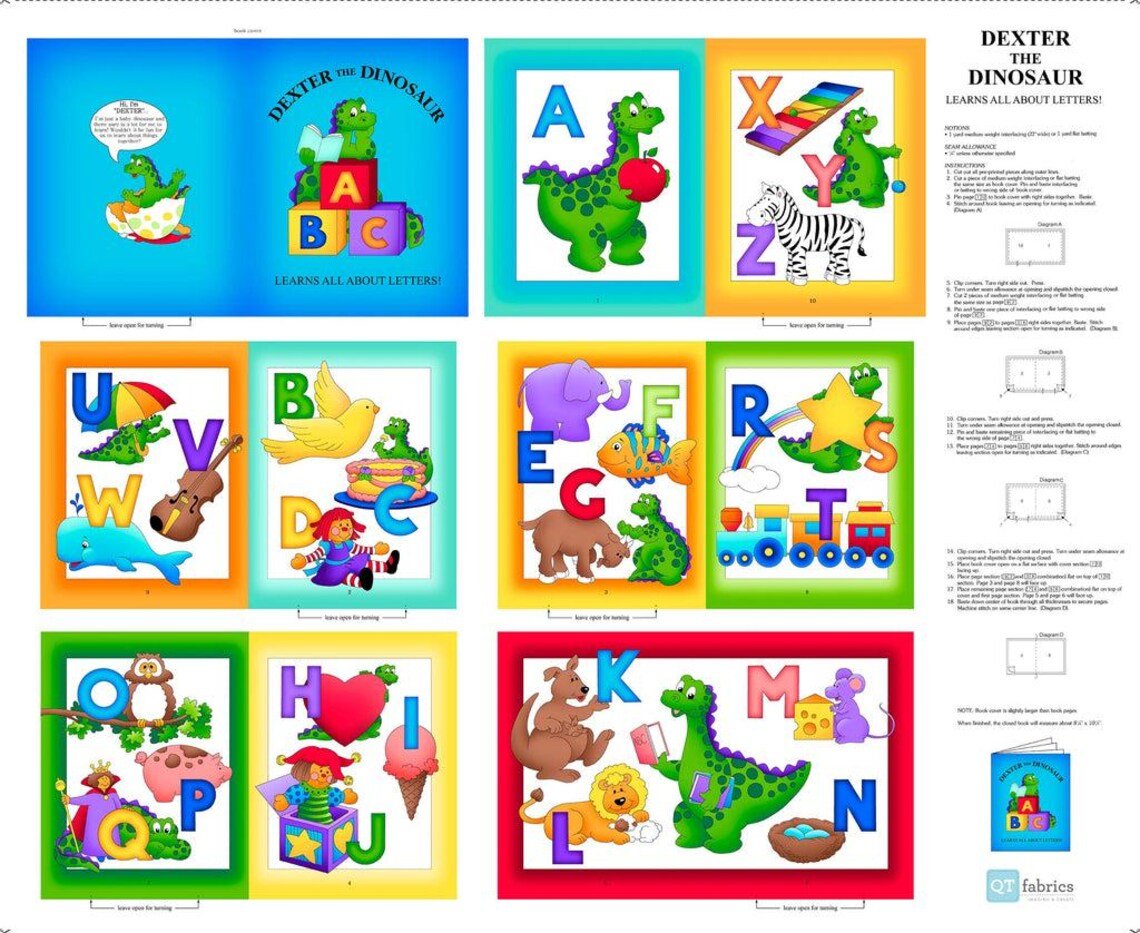 QT Library | Dexter the Dino Storybook