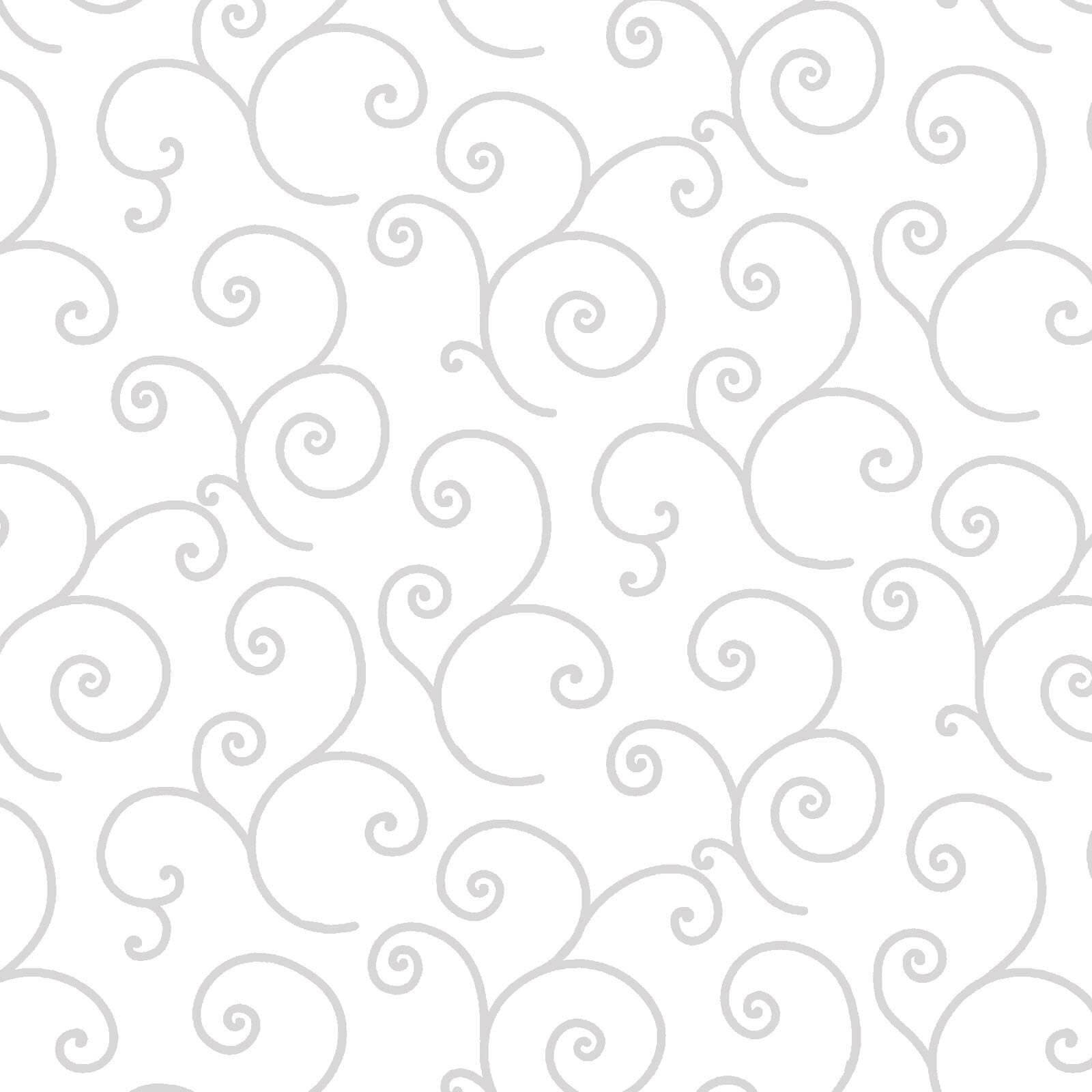 White on White Scroll