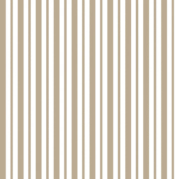 Tan Mini Awning Stripe