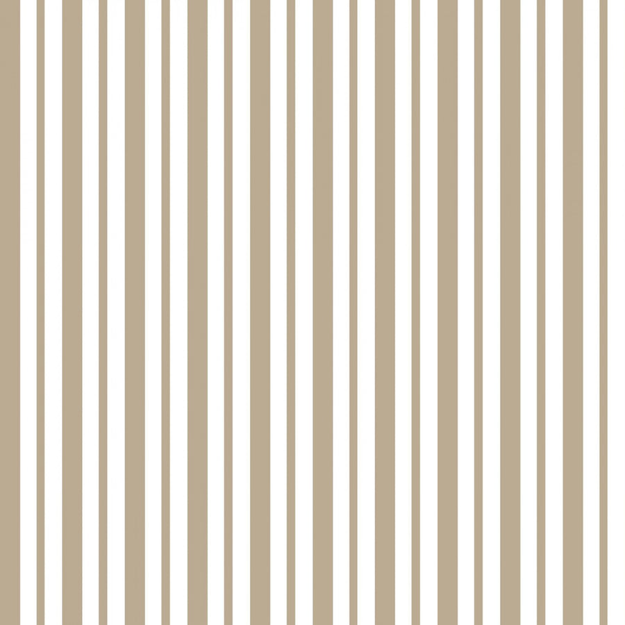 Tan Mini Awning Stripe