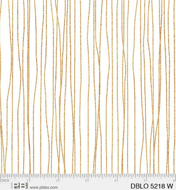 Desert Blooms | White Gold Stripe