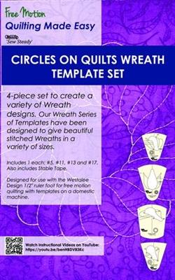 Circles on Quilts - Wreaths |Low Shank