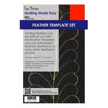 Feather Template Set | High Shank