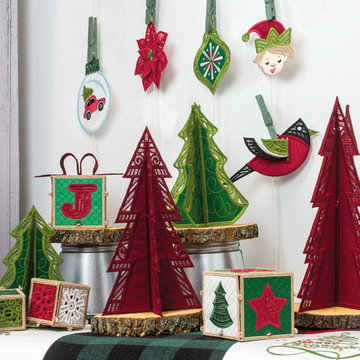 Holly Jolly Ornaments & Accent