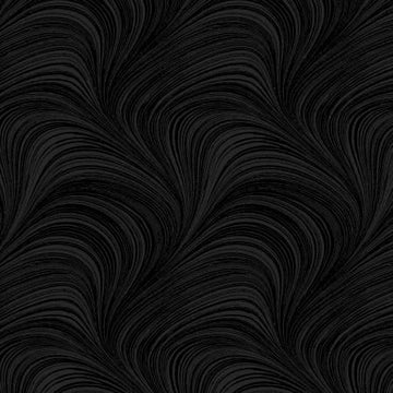 Wave Texture | Black Pearlesce