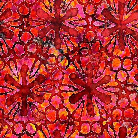 Tropicalia | Red Pinwheels