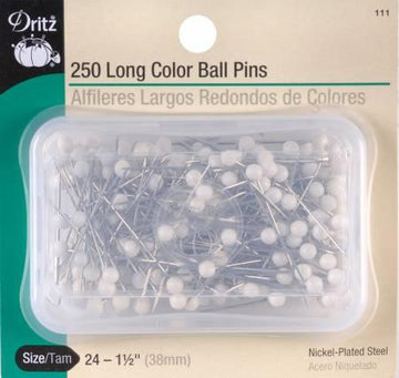 Long Color Ball Pins | 1.5