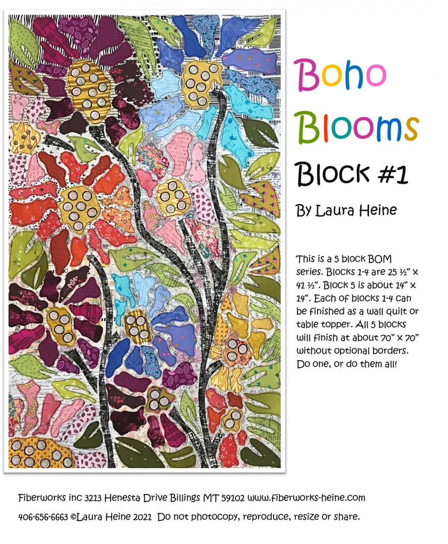Boho Blooms | Block #1