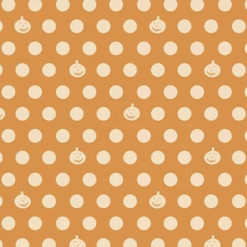 Retro Halloween | Pumpkin Dots