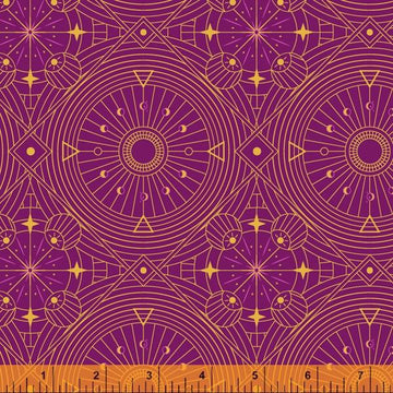 Orbit | Purple Celestial Grid