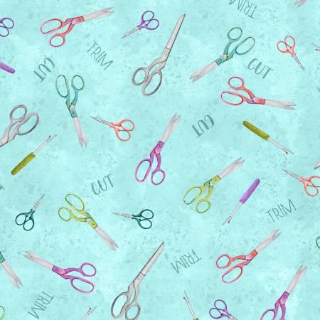 Sew Be It | Teal Scissors