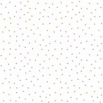 White/Orange Tiny Dots