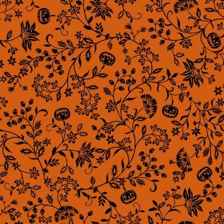 Spooky Night | Orange Pumpkin Vines