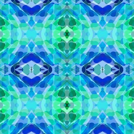 Vibrant Life | Blue Kaleidoscope